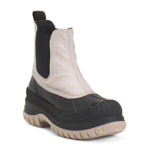 GANNI sand Made In Portugal Outdoor Chelsea Boots